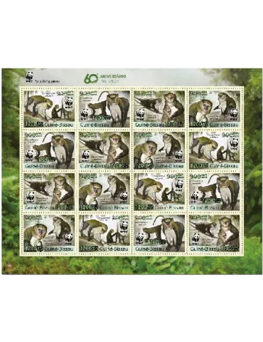 n° 9252/9255 - Timbre GUINEE-BISSAU Poste