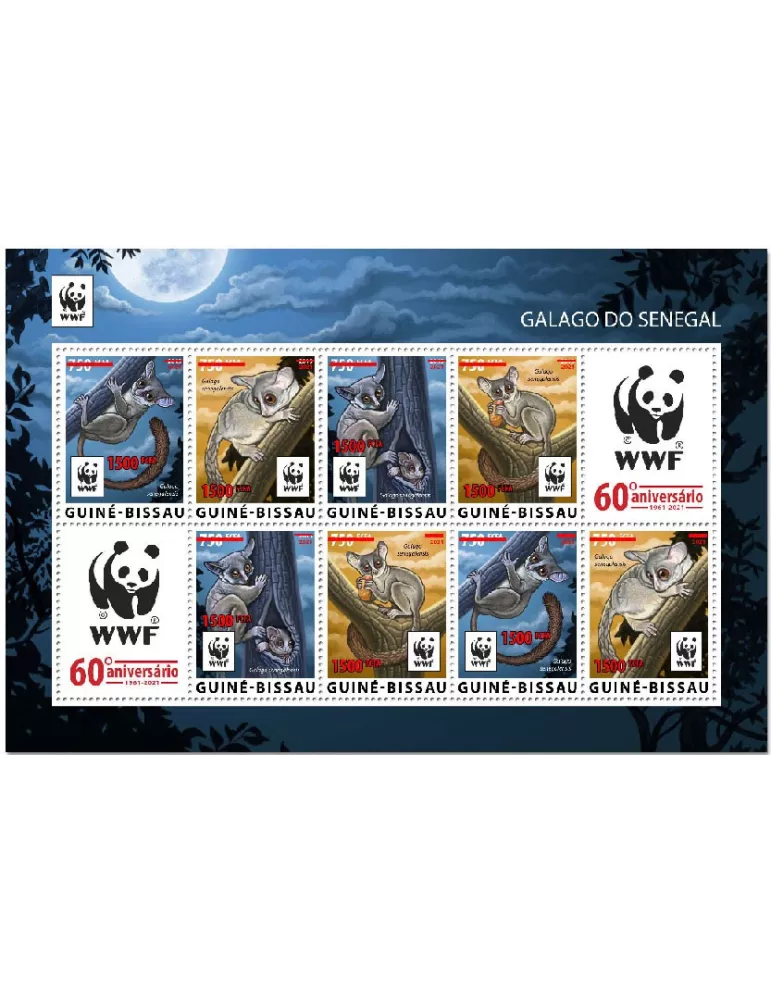 n° 9256/9259 - Timbre GUINEE-BISSAU Poste