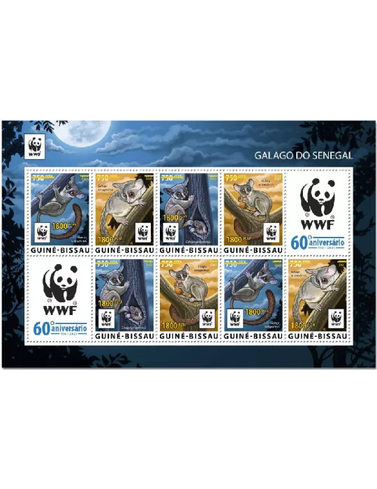 n° 9260/9263 - Timbre GUINEE-BISSAU Poste