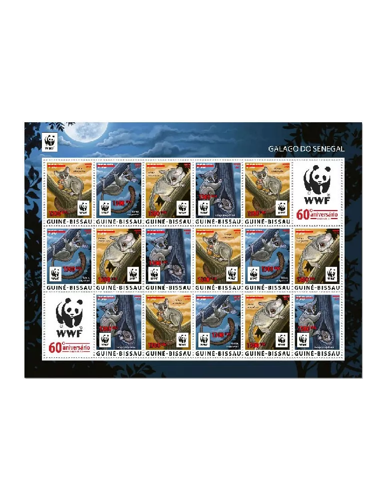 n° 9264/9267 - Timbre GUINEE-BISSAU Poste