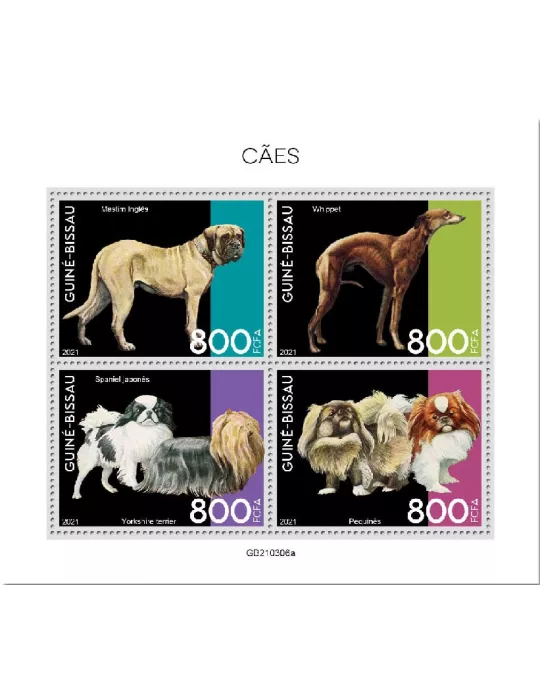 n° 9293/9296 - Timbre GUINEE-BISSAU Poste