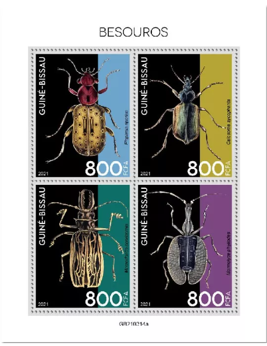 n° 9325/9328 - Timbre GUINEE-BISSAU Poste