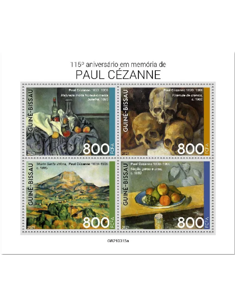 n° 9329/9332 - Timbre GUINEE-BISSAU Poste