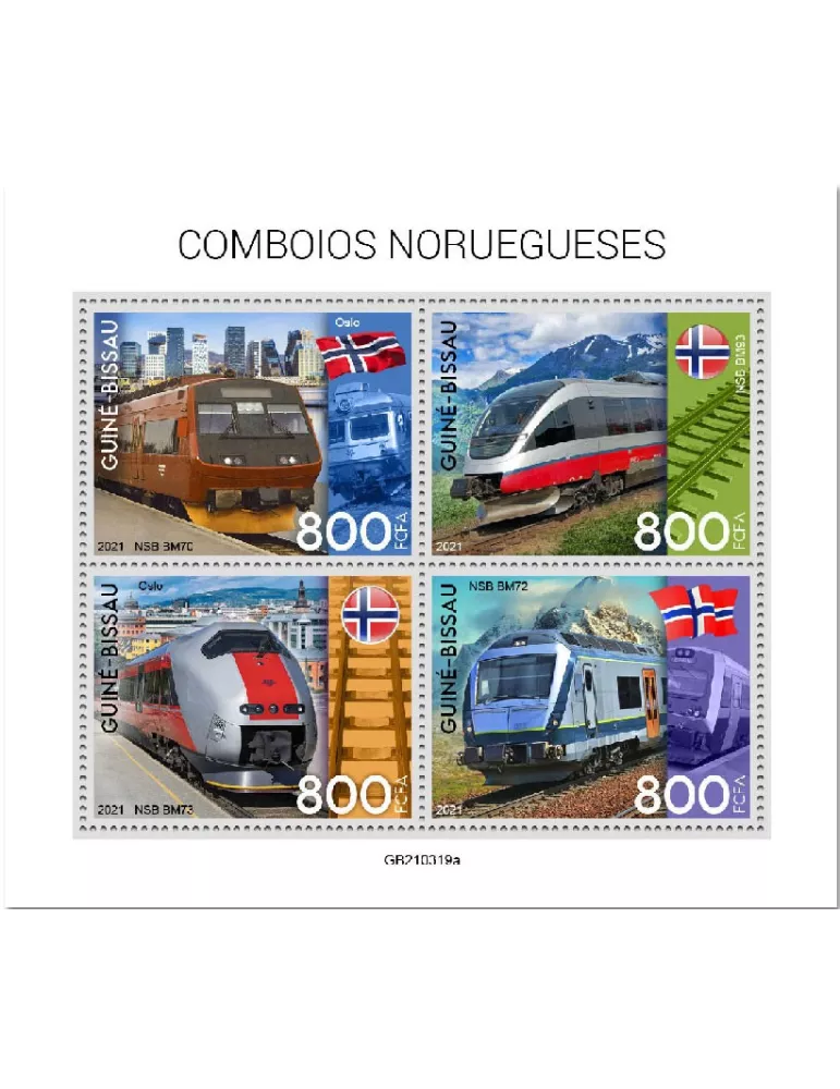 n° 9345/9348 - Timbre GUINEE-BISSAU Poste