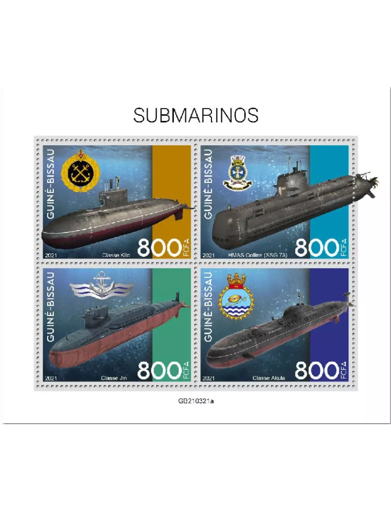 n° 9353/9356 - Timbre GUINEE-BISSAU Poste