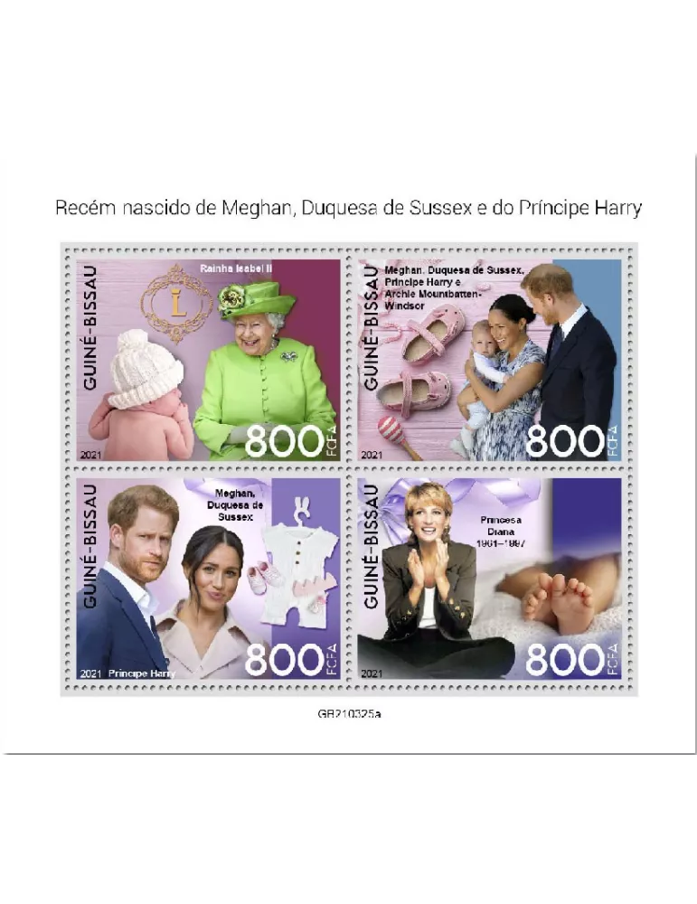 n° 9369/9372 - Timbre GUINEE-BISSAU Poste