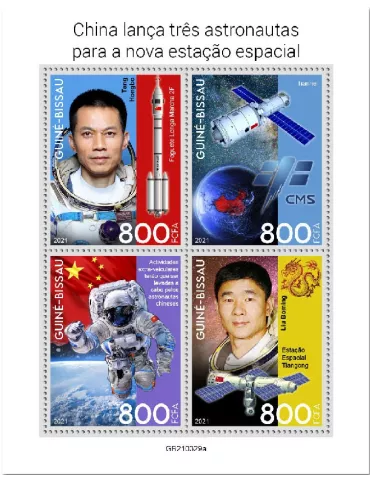 n° 9385/9388 - Timbre GUINEE-BISSAU Poste