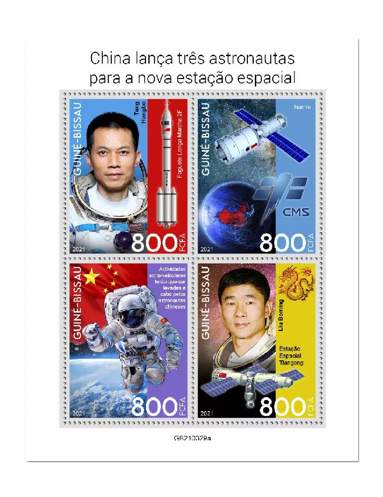 n° 9385/9388 - Timbre GUINEE-BISSAU Poste