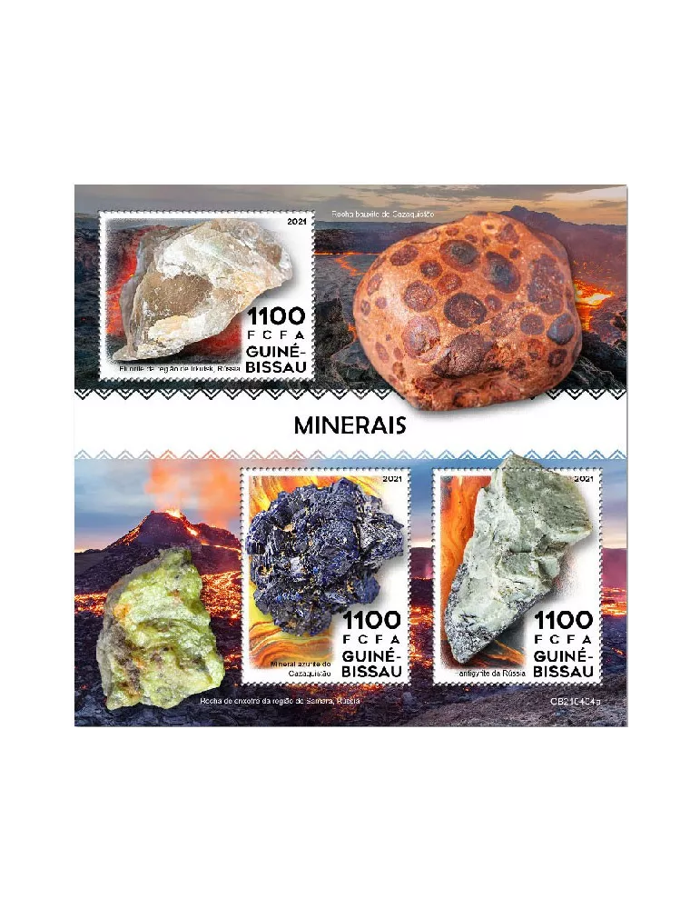 n° 9406/9408 - Timbre GUINEE-BISSAU Poste