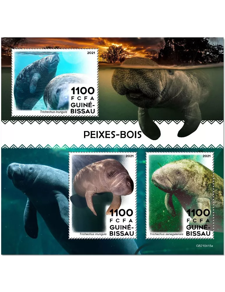 n° 9439/9441 - Timbre GUINEE-BISSAU Poste