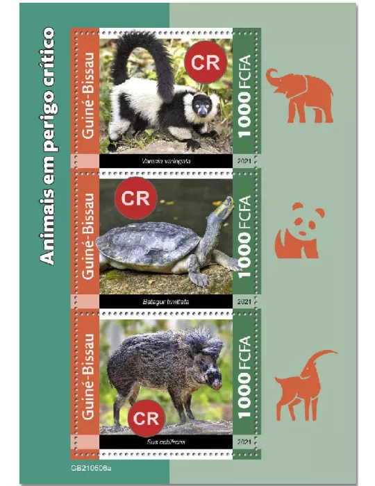 n° 9541/9543 - Timbre GUINEE-BISSAU Poste