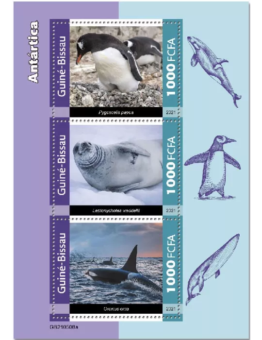 n° 9547/9549 - Timbre GUINEE-BISSAU Poste