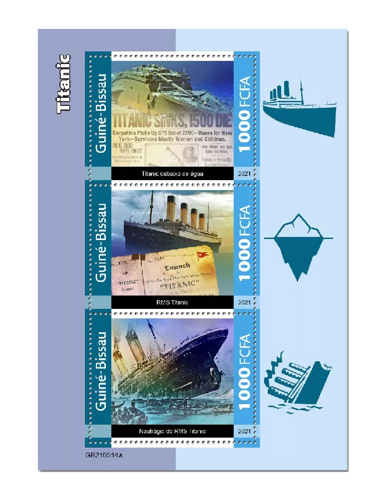 n° 9565/9567 - Timbre GUINEE-BISSAU Poste