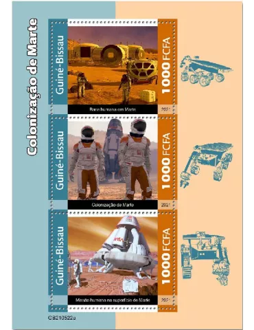 n° 9590/9592 - Timbre GUINEE-BISSAU Poste