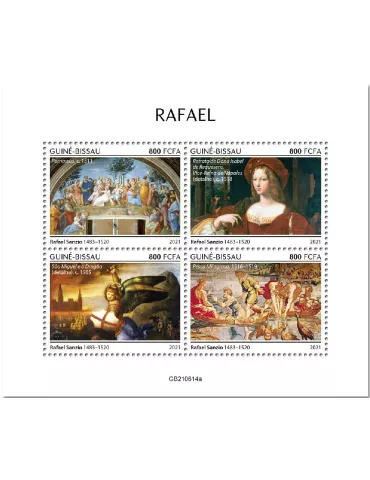 n° 9629/9632 - Timbre GUINEE-BISSAU Poste