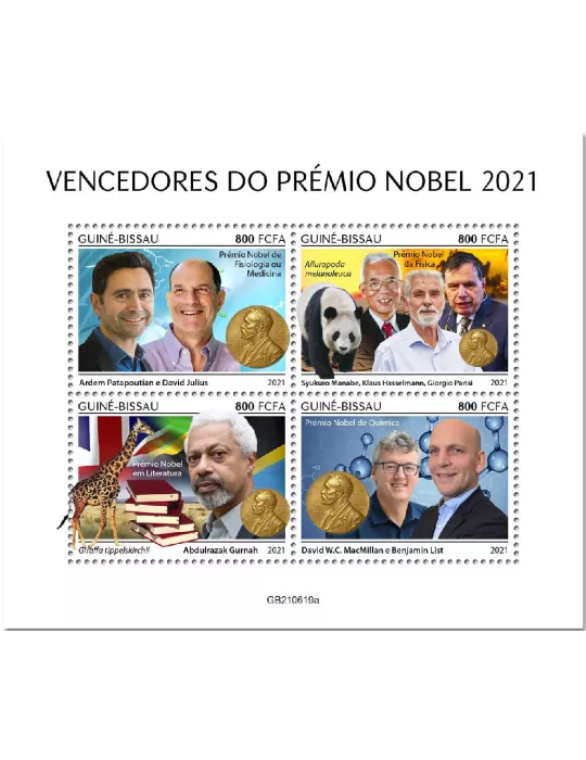 n° 9649/9652 - Timbre GUINEE-BISSAU Poste