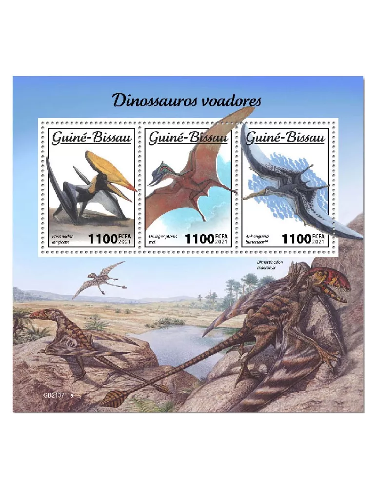 n° 9713/9715 - Timbre GUINEE-BISSAU Poste