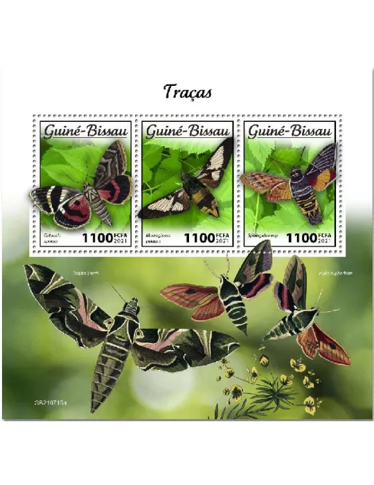 n° 9725/9727 - Timbre GUINEE-BISSAU Poste