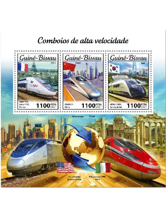 n° 9734/9736 - Timbre GUINEE-BISSAU Poste