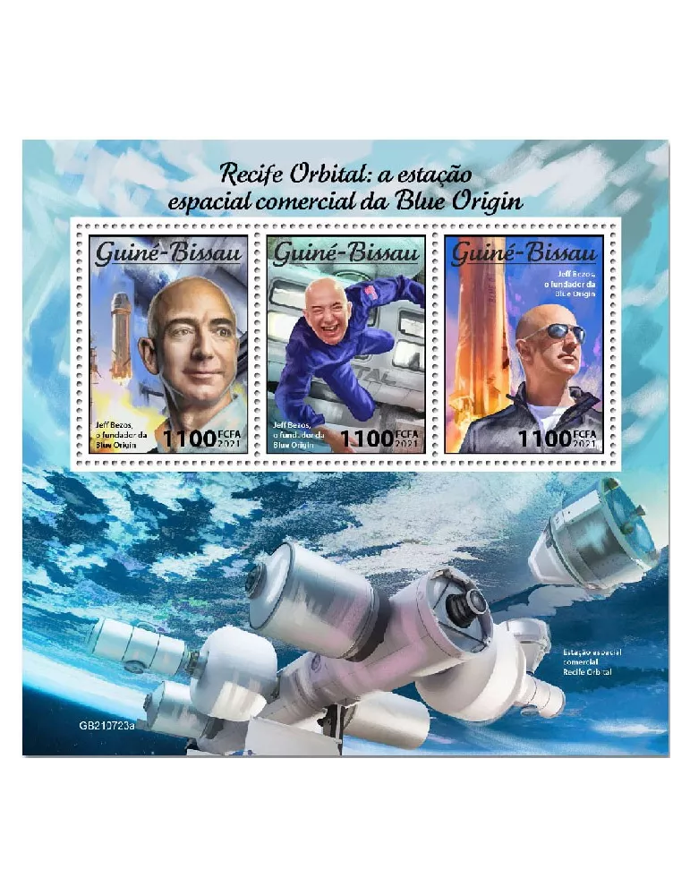 n° 9749/9751 - Timbre GUINEE-BISSAU Poste