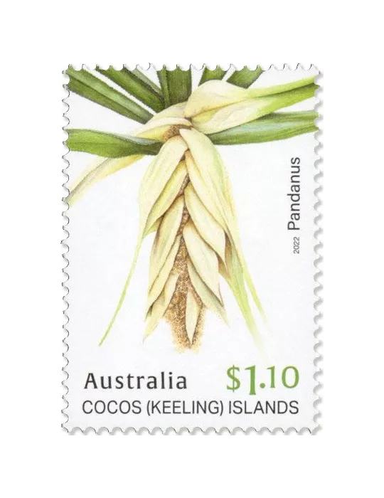 n° 534/537 - Timbre COCOS (ILES) Poste