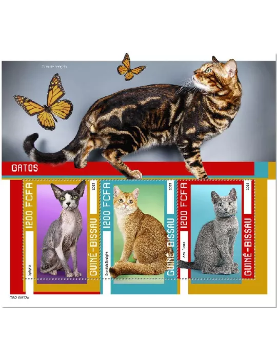 n° 9770/9772 - Timbre GUINEE-BISSAU Poste