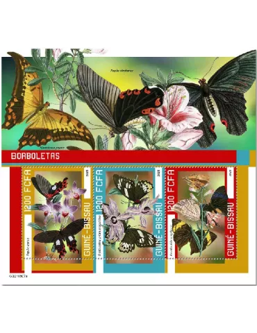 n° 9782/9784 - Timbre GUINEE-BISSAU Poste