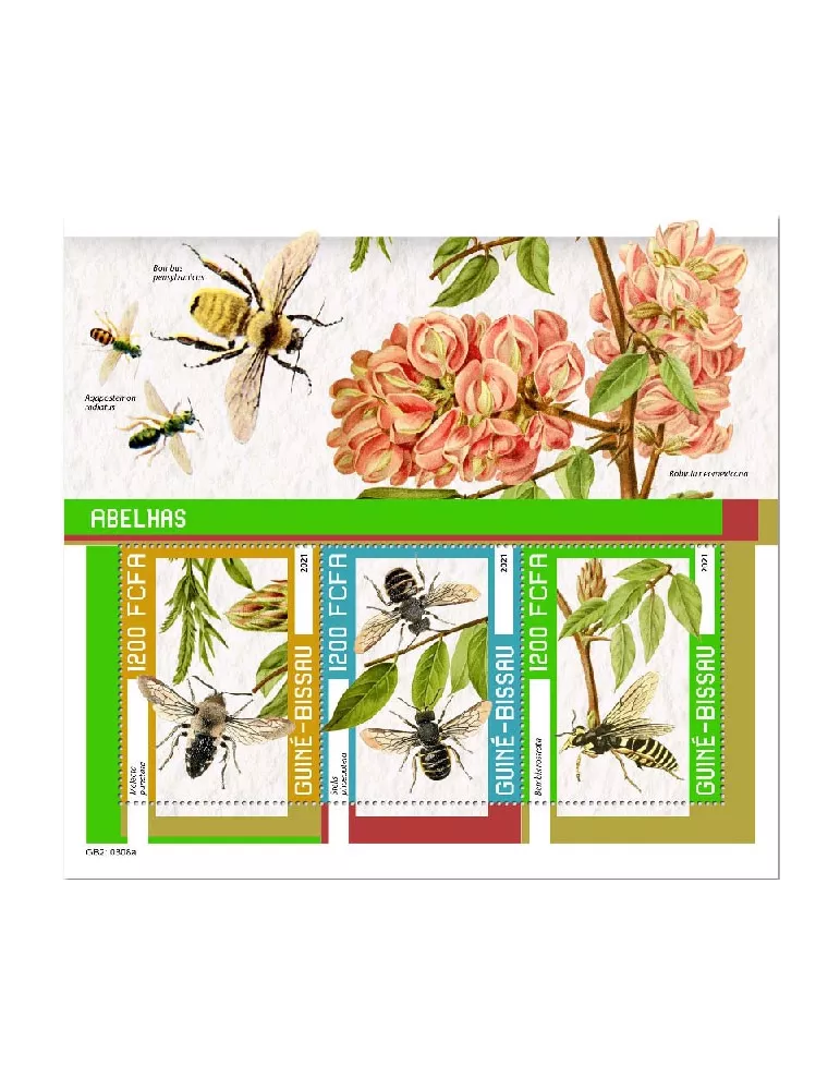 n° 9785/9787 - Timbre GUINEE-BISSAU Poste