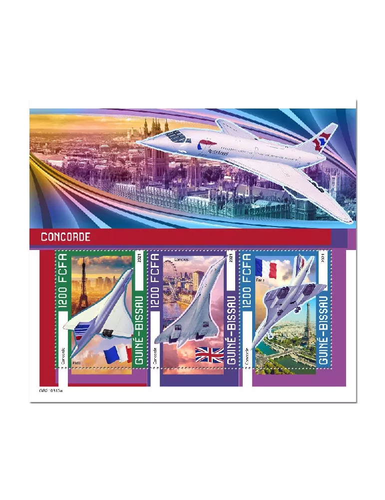 n° 9800/9802 - Timbre GUINEE-BISSAU Poste