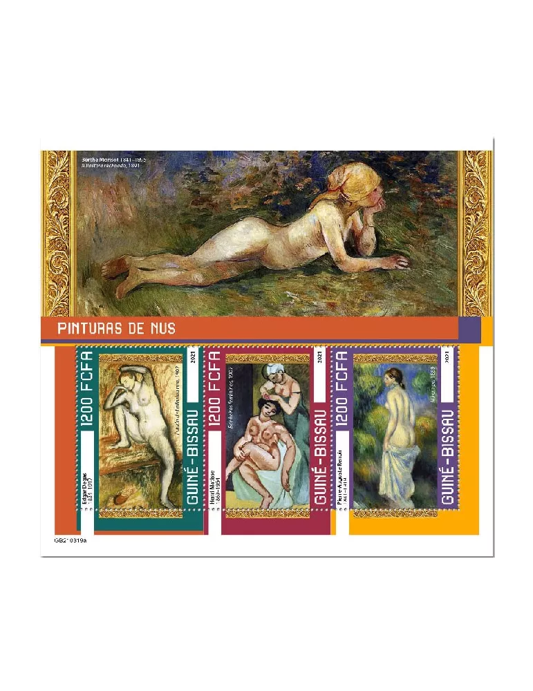 n° 9818/9820 - Timbre GUINEE-BISSAU Poste