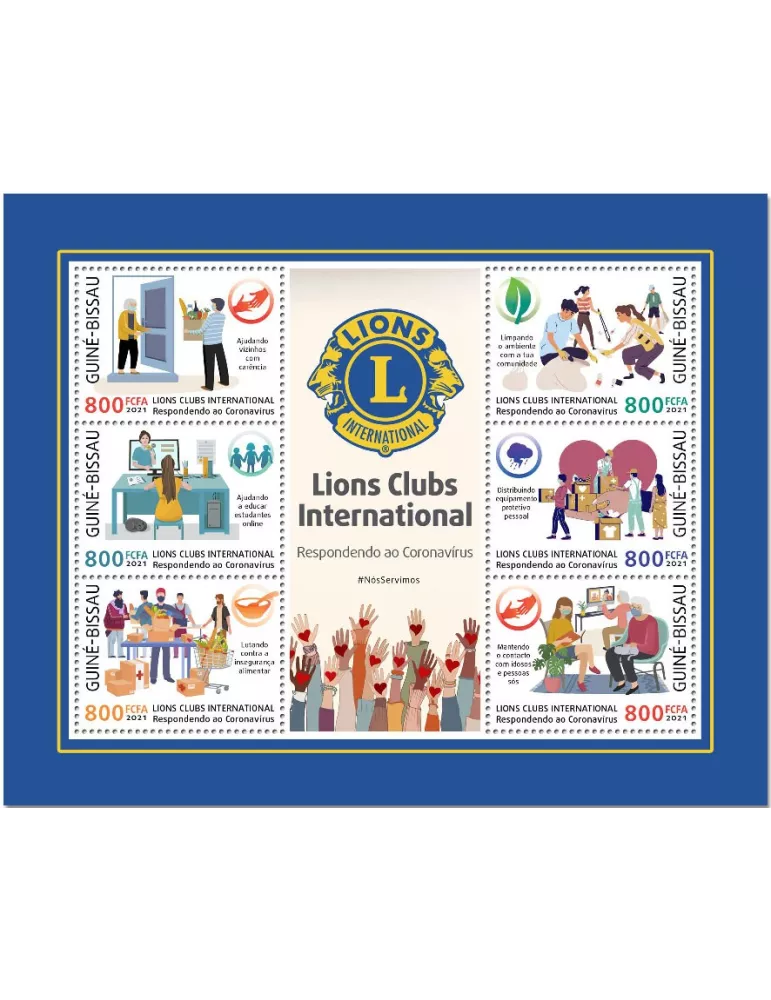 n° 9833/9838 - Timbre GUINEE-BISSAU Poste