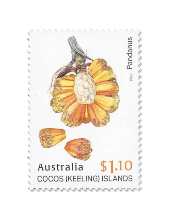 n° 534/537 - Timbre COCOS (ILES) Poste