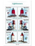 n° 7531/7536 - Timbre MALDIVES Poste