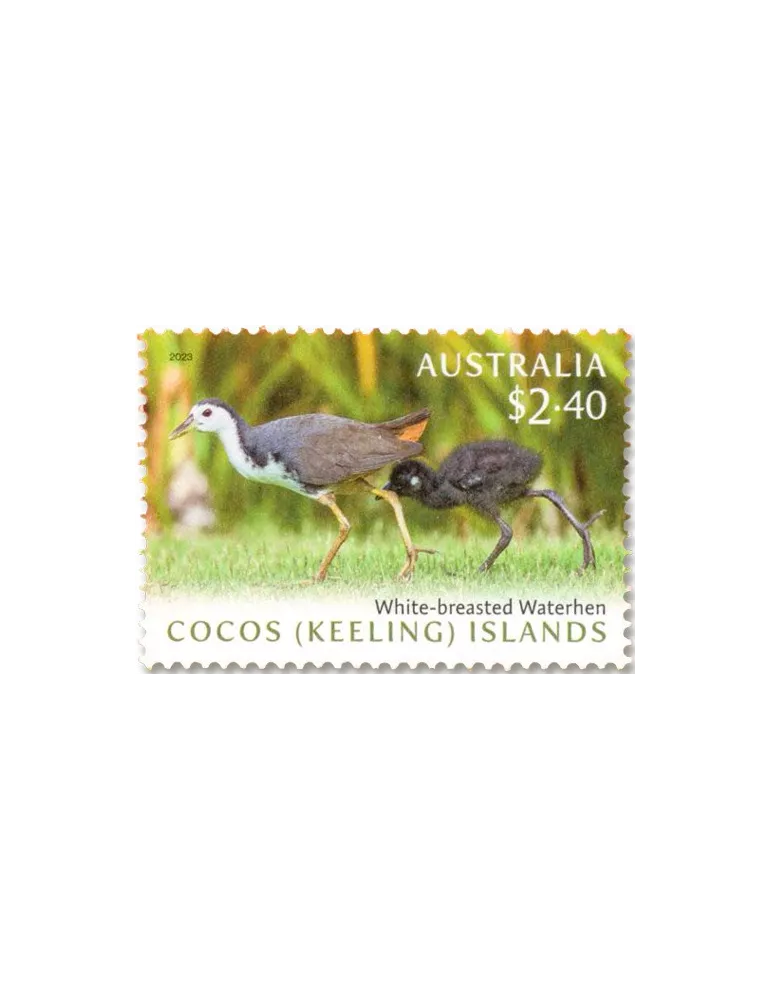 n° 548/549 - Timbre COCOS (ILES) Poste