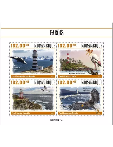 n° 9175/9178 - Timbre MOZAMBIQUE Poste