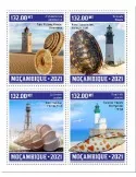 n° 9222/9225 - Timbre MOZAMBIQUE Poste