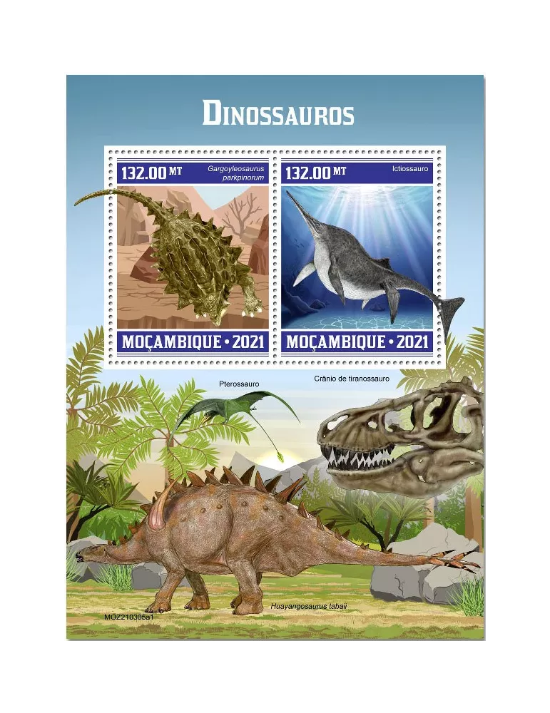 n° 9250/9251 - Timbre MOZAMBIQUE Poste