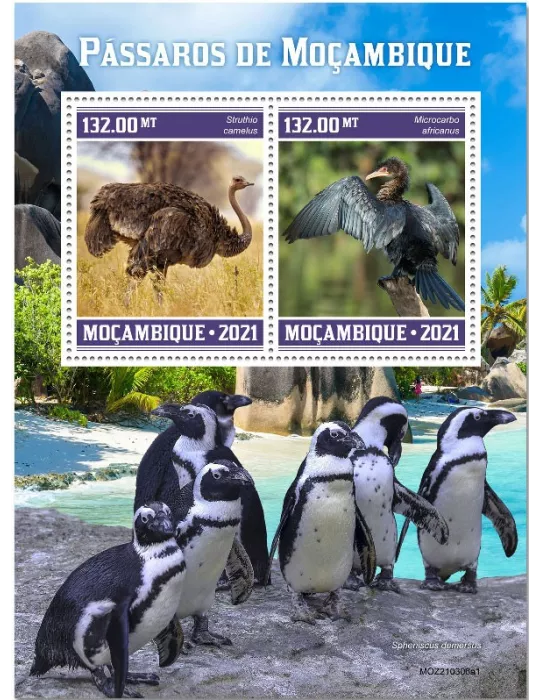 n° 9258/9259 - Timbre MOZAMBIQUE Poste