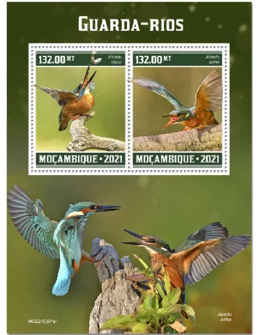 n° 9266/9267 - Timbre MOZAMBIQUE Poste