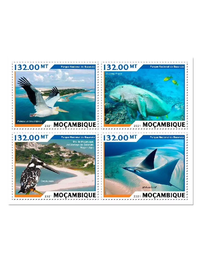 n° 9278/9281 - Timbre MOZAMBIQUE Poste