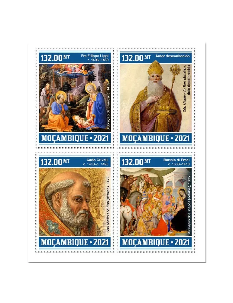 n° 9286/9289 - Timbre MOZAMBIQUE Poste