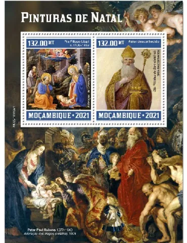 n° 9290/9291 - Timbre MOZAMBIQUE Poste