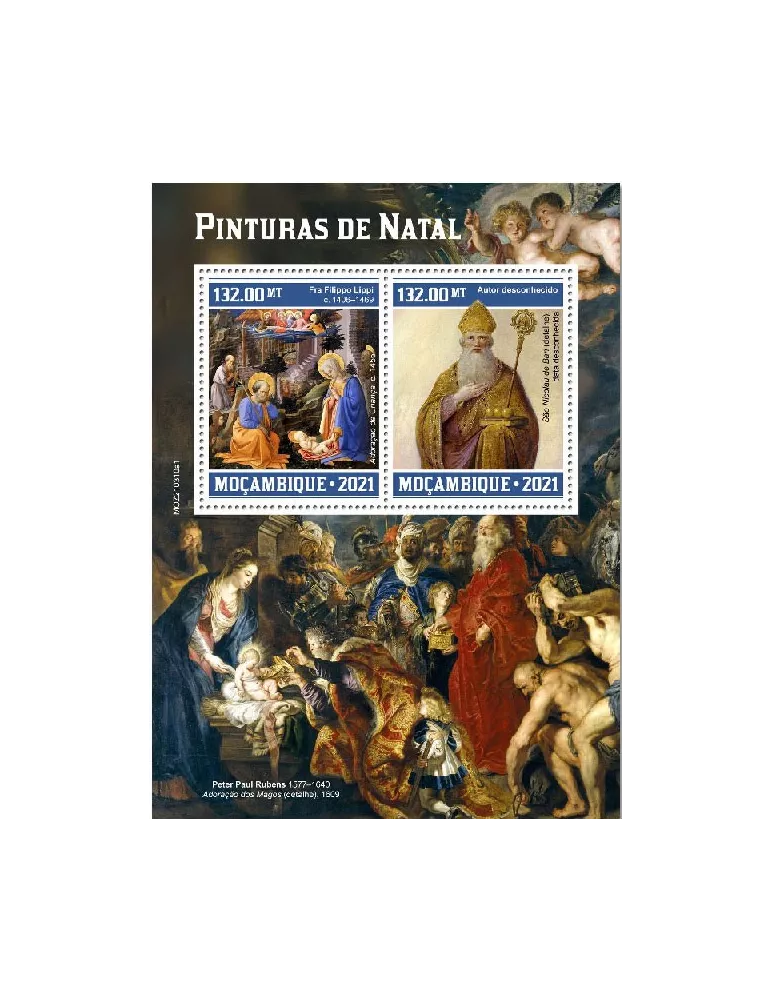 n° 9290/9291 - Timbre MOZAMBIQUE Poste