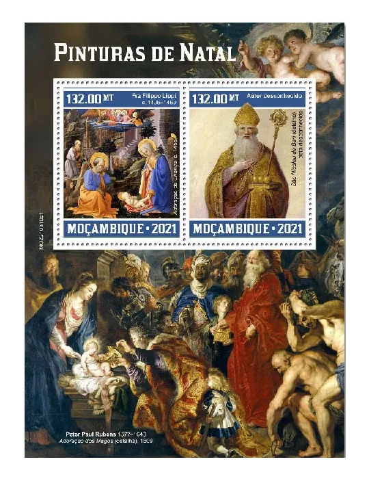 n° 9290/9291 - Timbre MOZAMBIQUE Poste