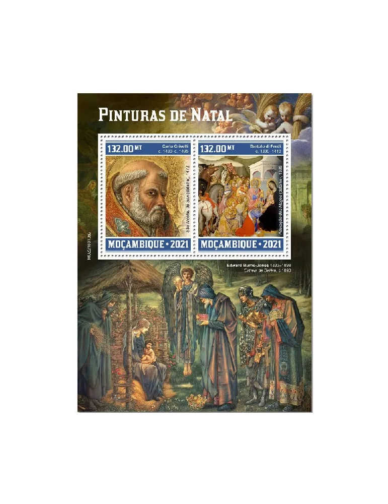 n° 9292/9293 - Timbre MOZAMBIQUE Poste