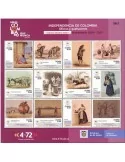 n° 2363/2374 - Timbre COLOMBIE Poste