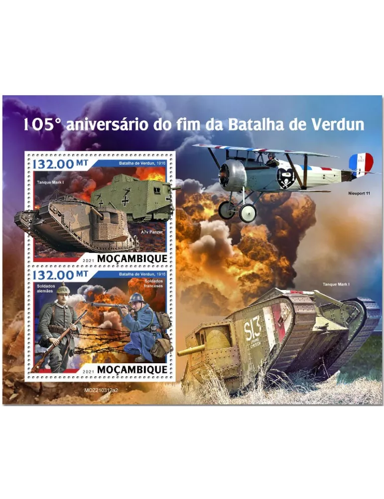 n° 9308/9309 - Timbre MOZAMBIQUE Poste