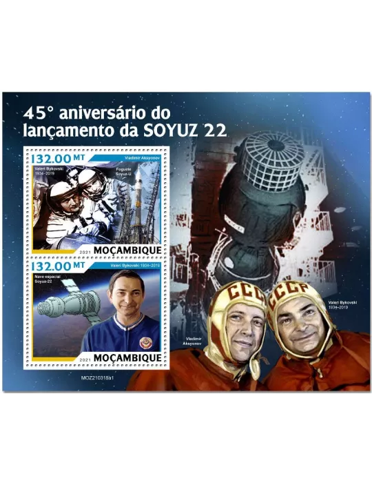 n° 9354/9355 - Timbre MOZAMBIQUE Poste