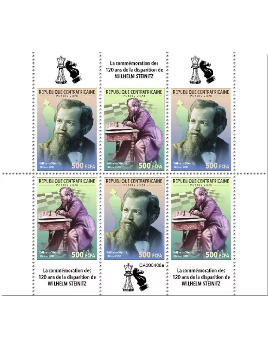 n° 6947/6952 - Timbre CENTRAFRIQUE Poste