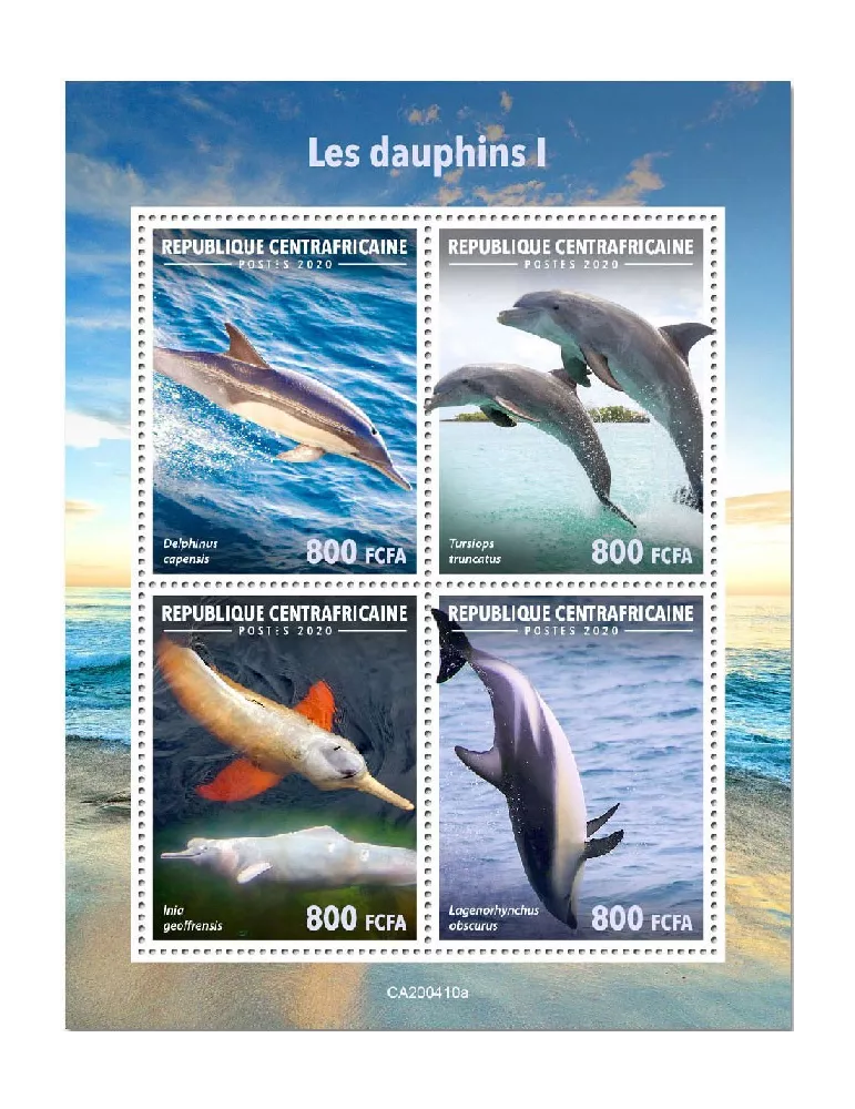 n° 6963/6966 - Timbre CENTRAFRIQUE Poste